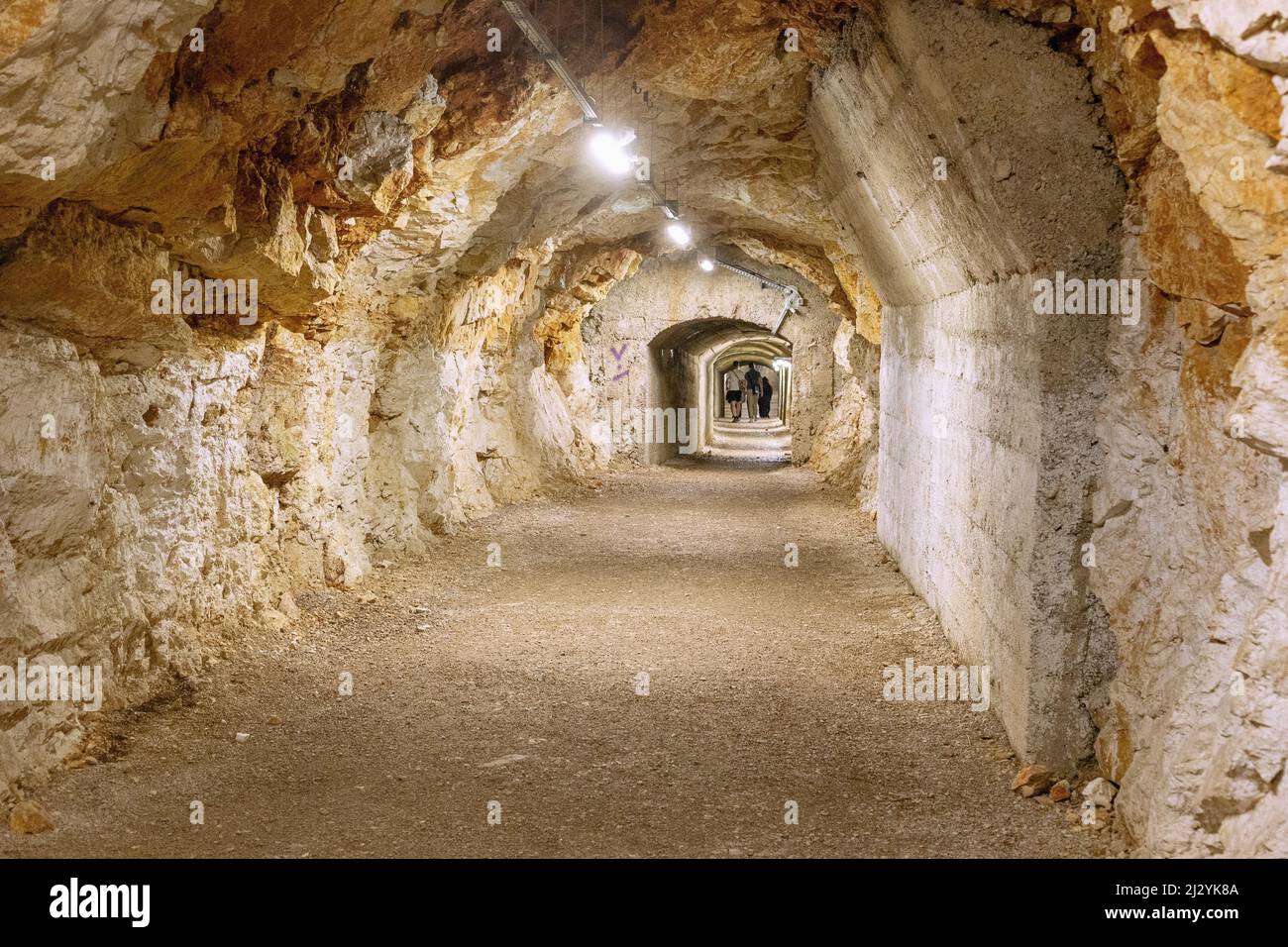 Rijeka; TunelRi, Rikeja Tunnel Foto Stock