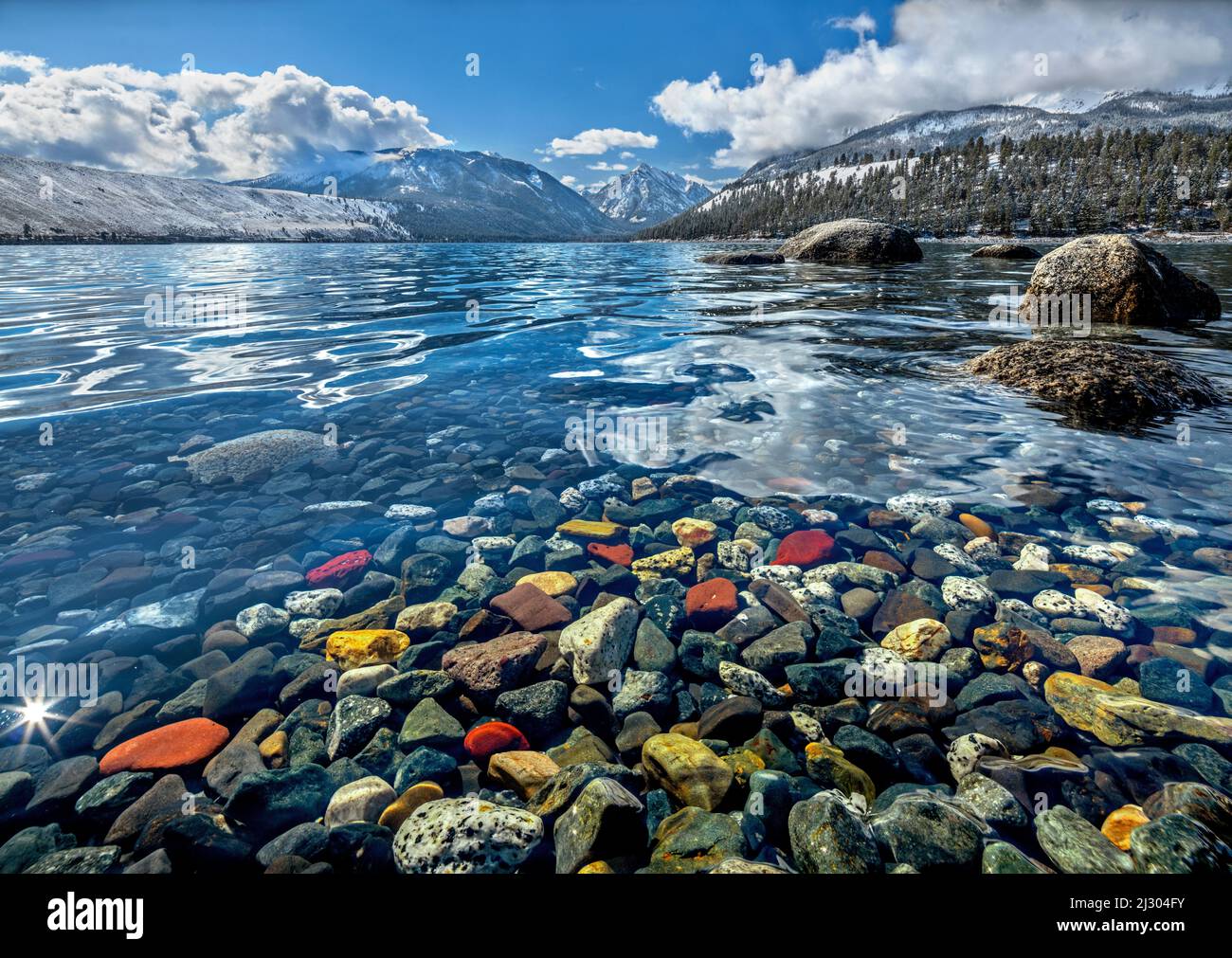 Wallowa Lake, Oregon Foto Stock