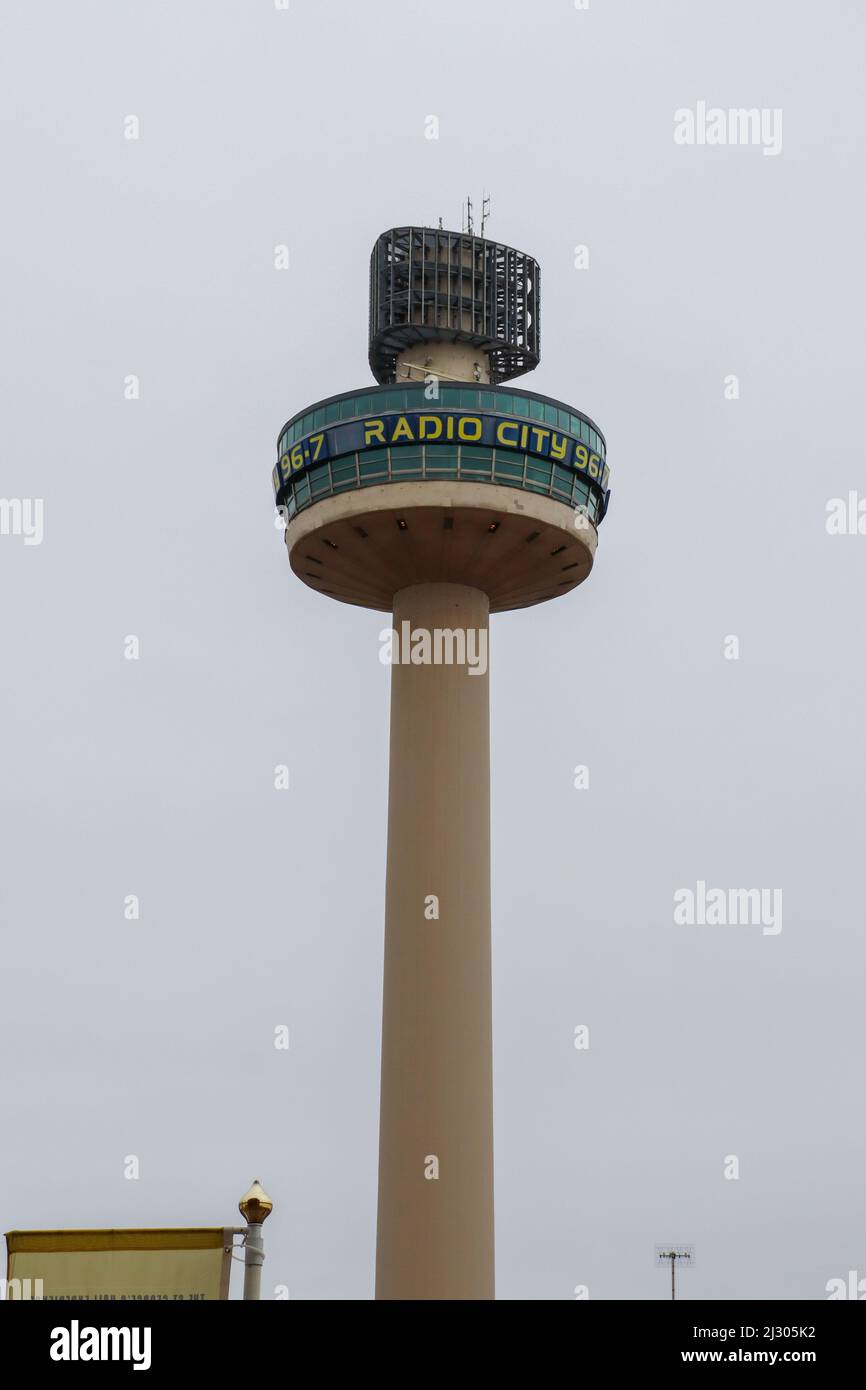 Liverpool's radio City Tower, St John's Beacon, Liverpool Foto Stock