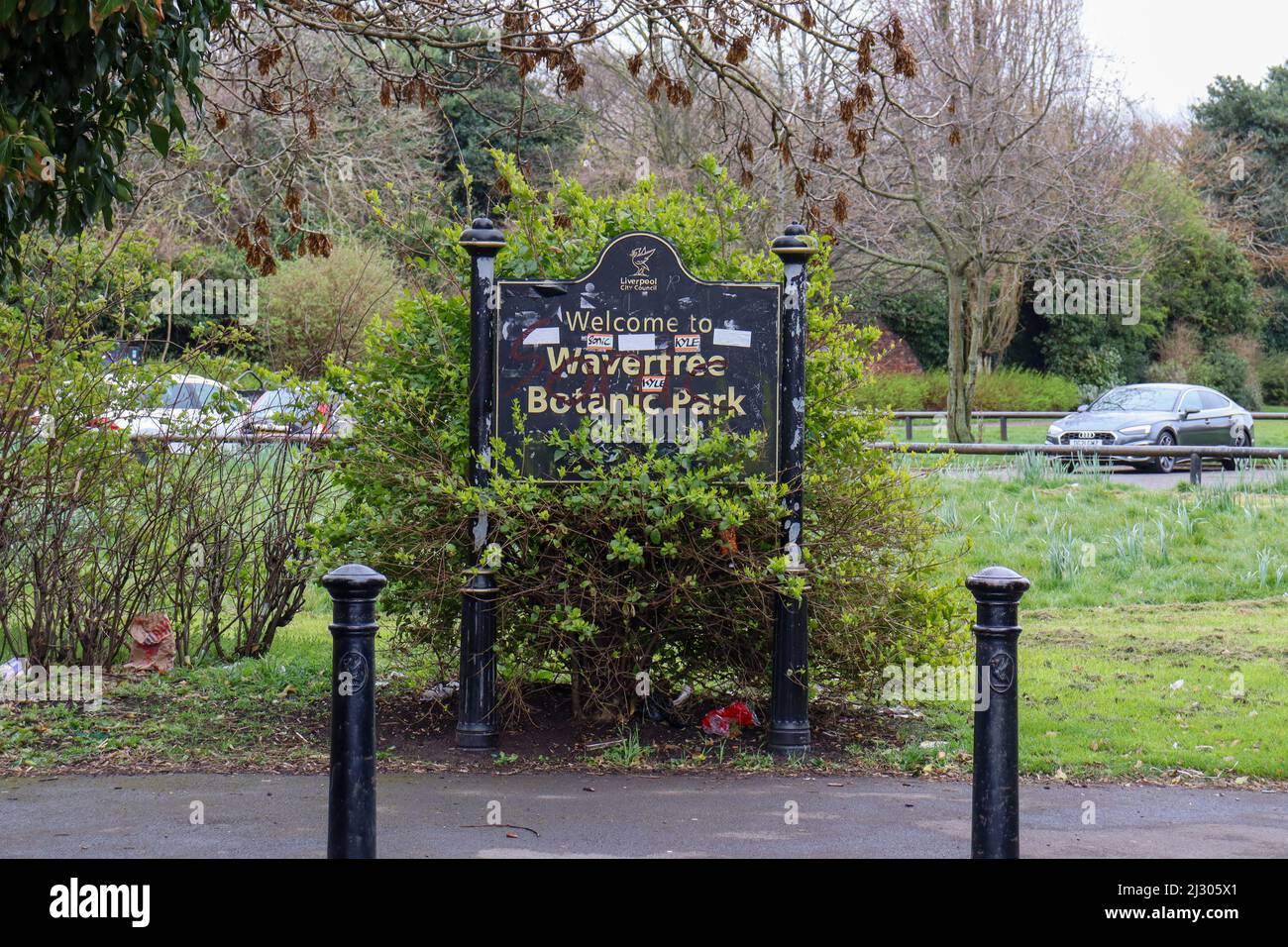 Giardini botanici di Wavertree Foto Stock