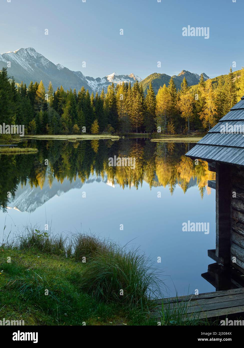 Schattensee, Schladminger Tauern, Stiria, Austria Foto Stock