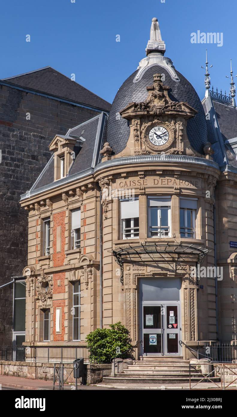 Bâtiment de la caisse d'épargne Foto Stock