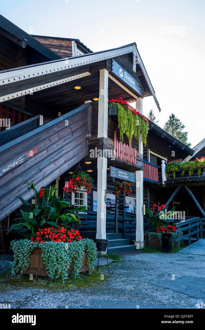 Bomban talo (Casa Bomba), Nurmes, Finlandia Foto Stock