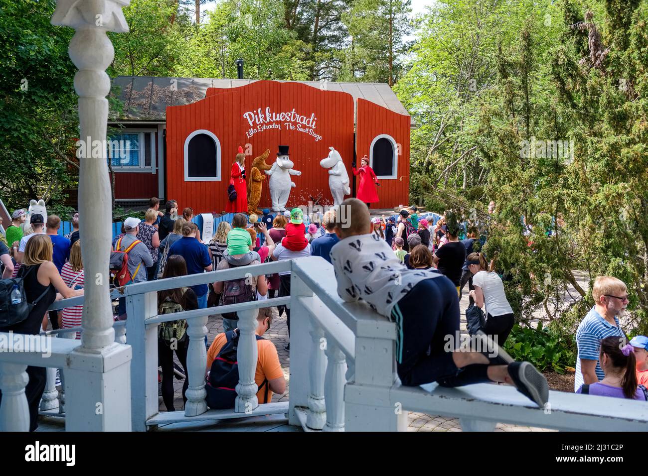 Moominworld, Naantali, Finlandia Foto Stock