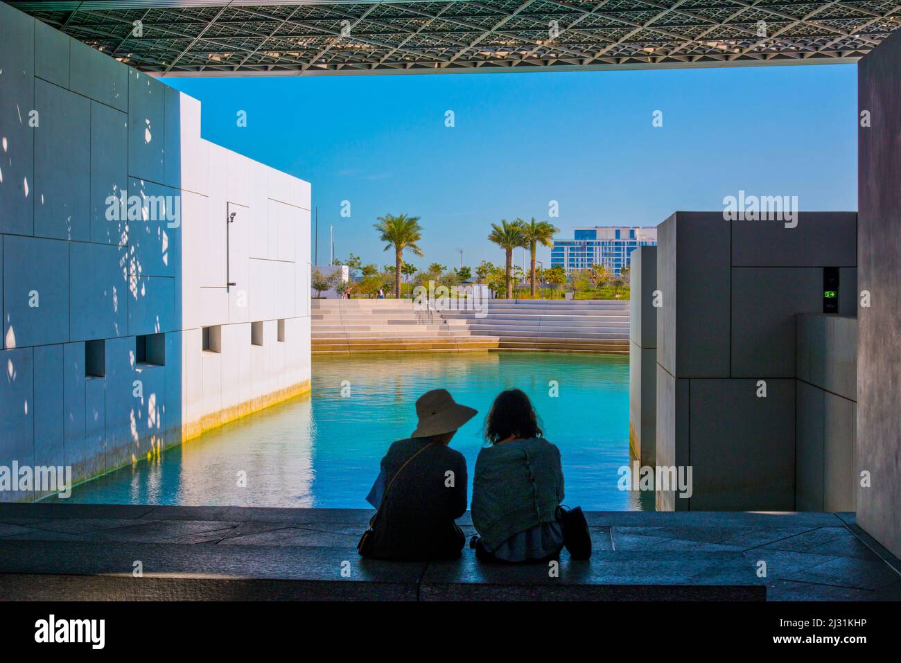 Louvre Abu Dhabi Foto Stock