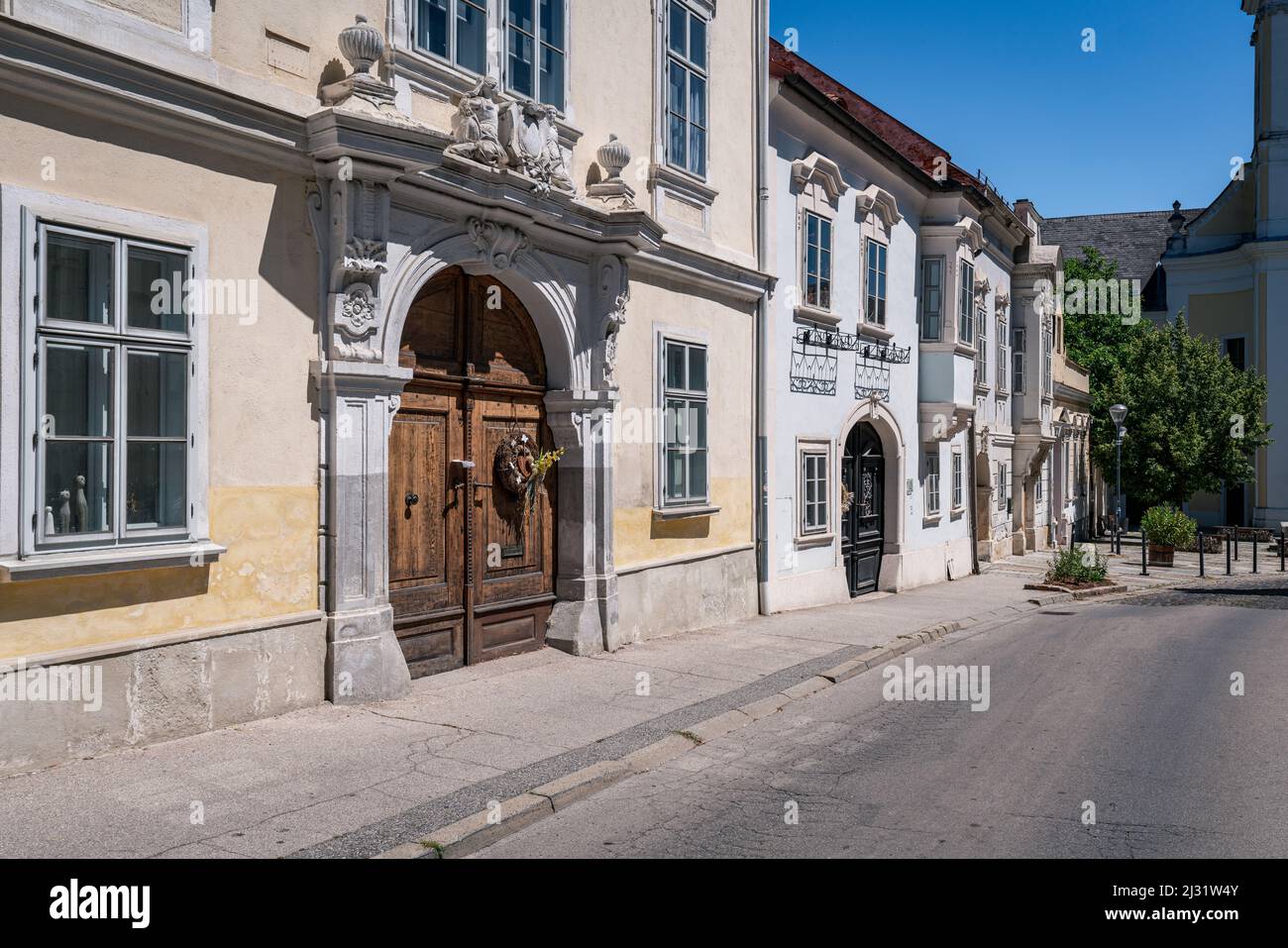 Nelle strade di Eisenstadt, Burgenland, Austria Foto Stock