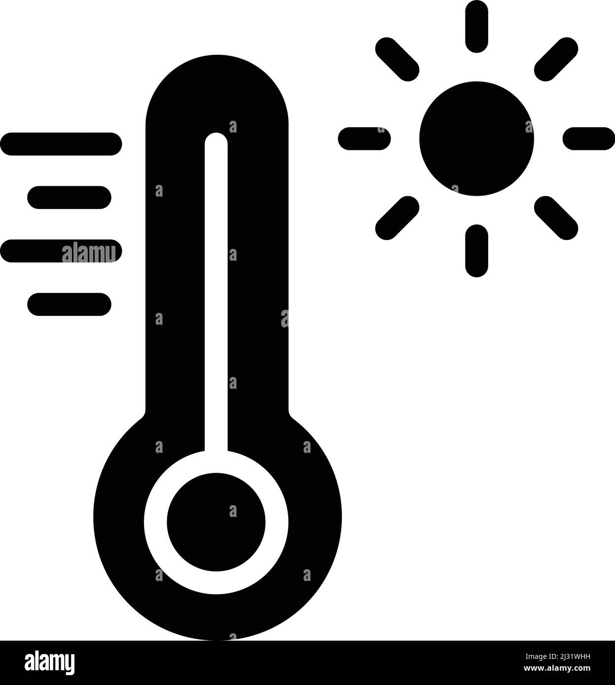 Illustrazione della progettazione di icone vettoriali a caldo Illustrazione Vettoriale