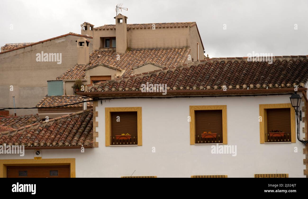 Chinchilla de Montearagón, Spagna Foto Stock