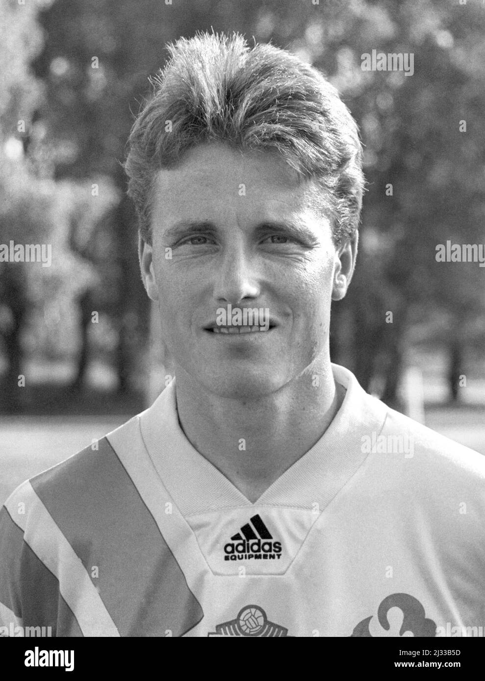 ROGER LJUNG Football Admira Wacker e la nazionale svedese al campionato europeo di calcio 1992 Foto Stock