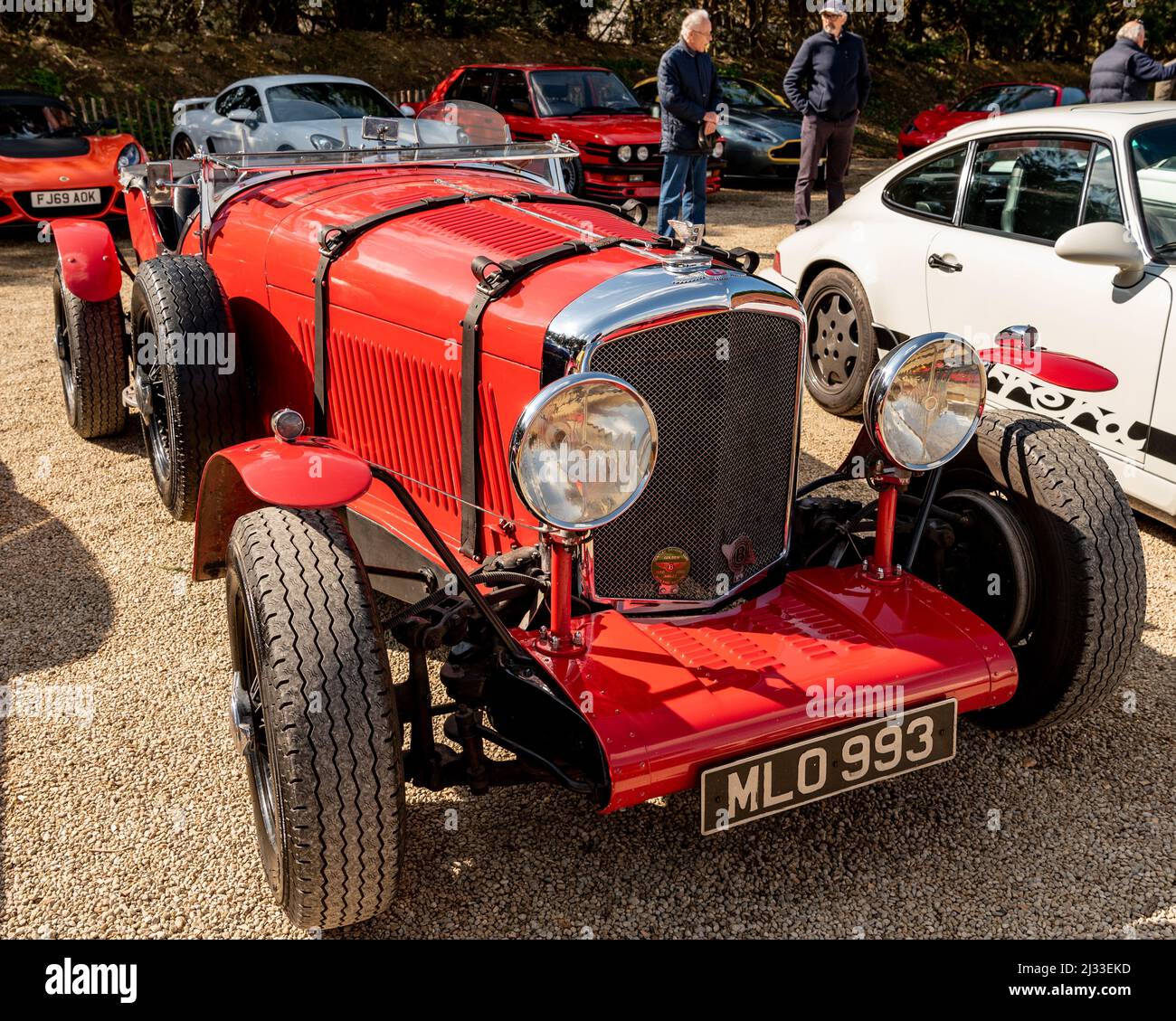 Bentley tourer classico Foto Stock