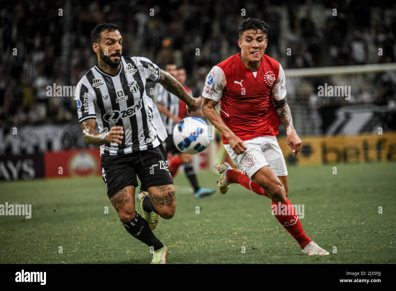 Fortaleza, Brasile. 05th Apr 2022. CE - Fortaleza - 04/05/2022 - SOUTH AMERICAN CUP 2022, CEARA X INDEPIENTE Photo: Kely Pereira/AGIF/Sipa USA Credit: Sipa USA/Alamy Live News Foto Stock