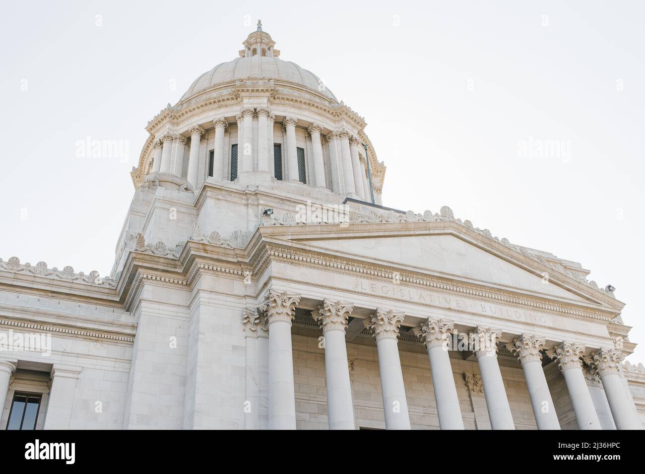 Olympia, Stati Uniti. Marzo 2019. Washington state Capitol in un giorno di primavera Foto Stock
