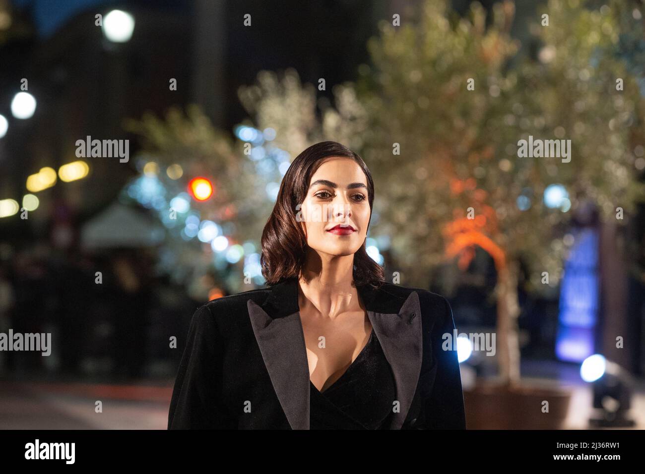 5 aprile 2022, Roma, RM, Italia: Rocio Munoz Morales partecipa alla prima del film ''Laura Pausini: Piacere di Conoscerti'' a Roma (Credit Image: © Matteo Nardone/Pacific Press via ZUMA Press Wire) Foto Stock