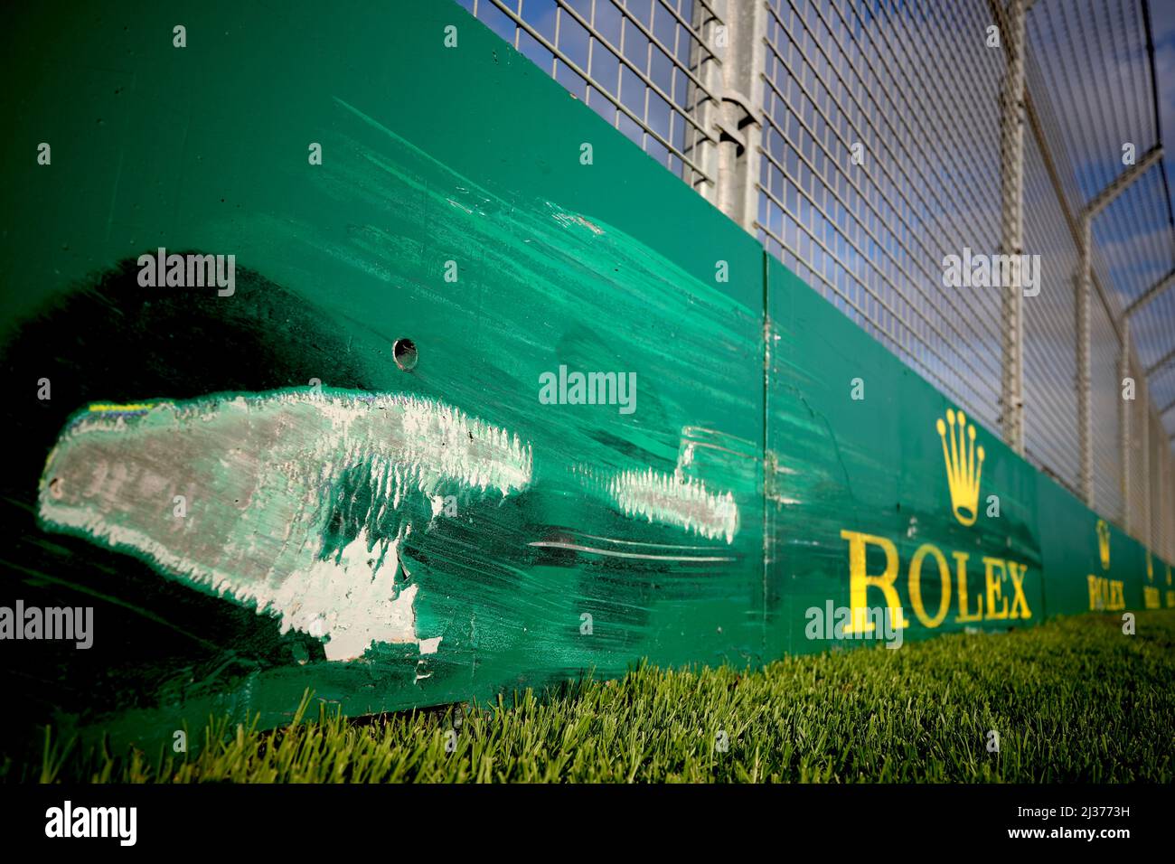 Melbourne, Australia. 6th aprile 2022. Atmosfera del circuito - Trackside con marchio Rolex indossato. Gran Premio d'Australia, mercoledì 6th aprile 2022. Albert Park, Melbourne, Australia. Foto Stock