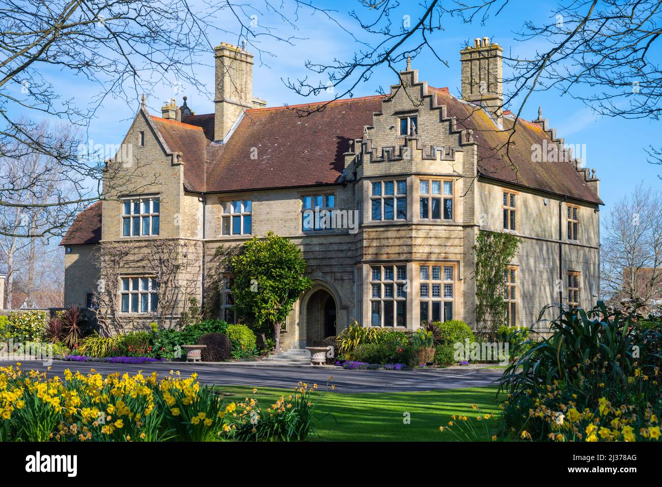 Hargreaves Management Ltd. uffici a casa Rustington in Rustington, West Sussex, in Inghilterra, Regno Unito. Foto Stock