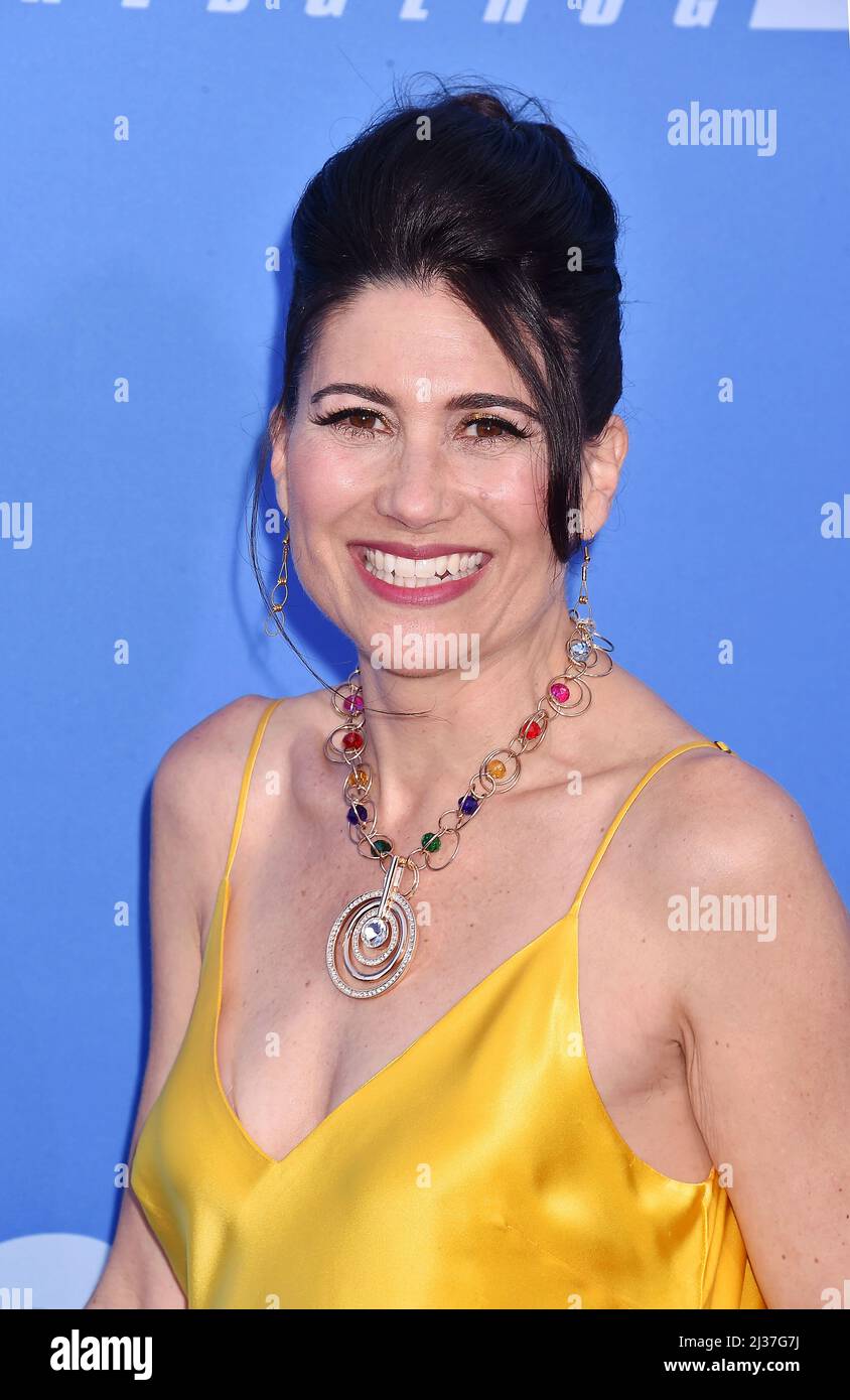 Los Angeles, CA. 05th Apr 2022. Colleen o'Shaughnessey partecipa alla prima proiezione di Los Angeles di "Sonic the Hedgehog 2" al Regency Village Theatre il 05 aprile 2022 a Los Angeles, California. Credit: Jeffrey Mayer/JTM Photos/Media Punch/Alamy Live News Foto Stock