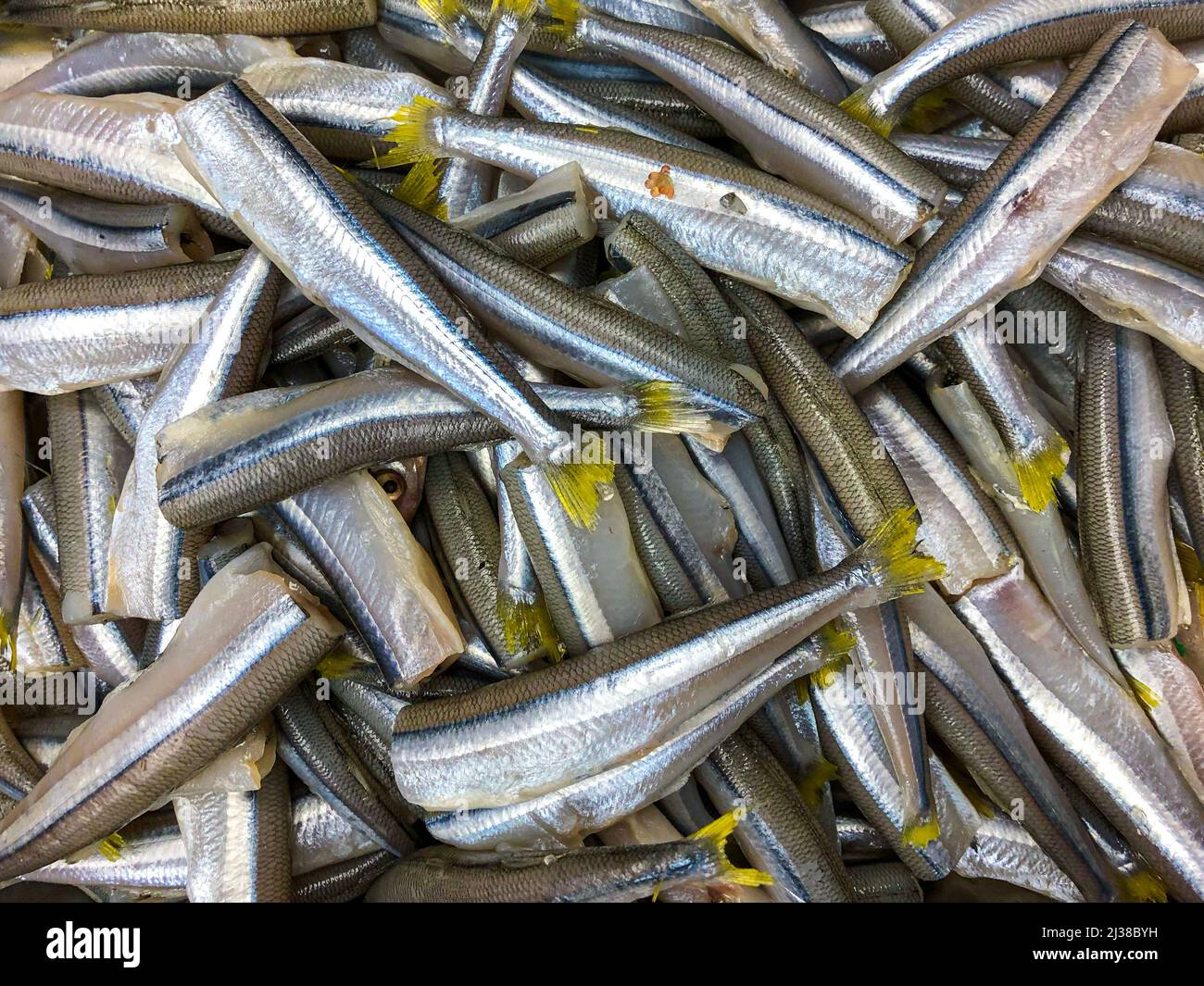 fonderie di pesce pescivetta, mercato alimentare Foto Stock