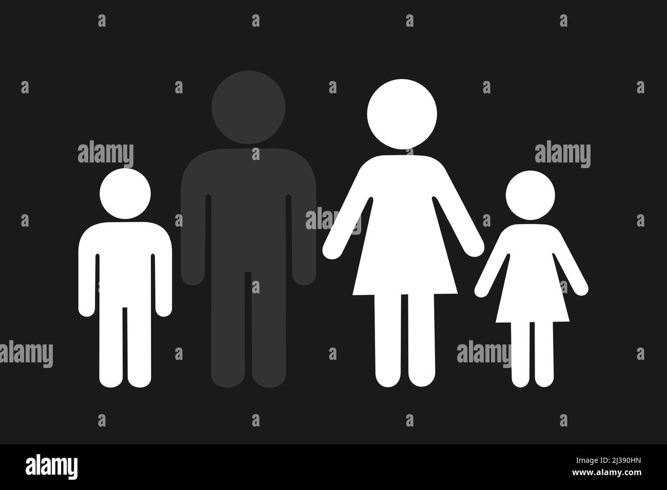 Famiglia senza padre immagini e fotografie stock ad alta risoluzione - Alamy