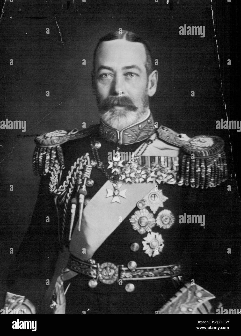 George V. 6 maggio 1935. (Foto di W. & D. Downey). Foto Stock