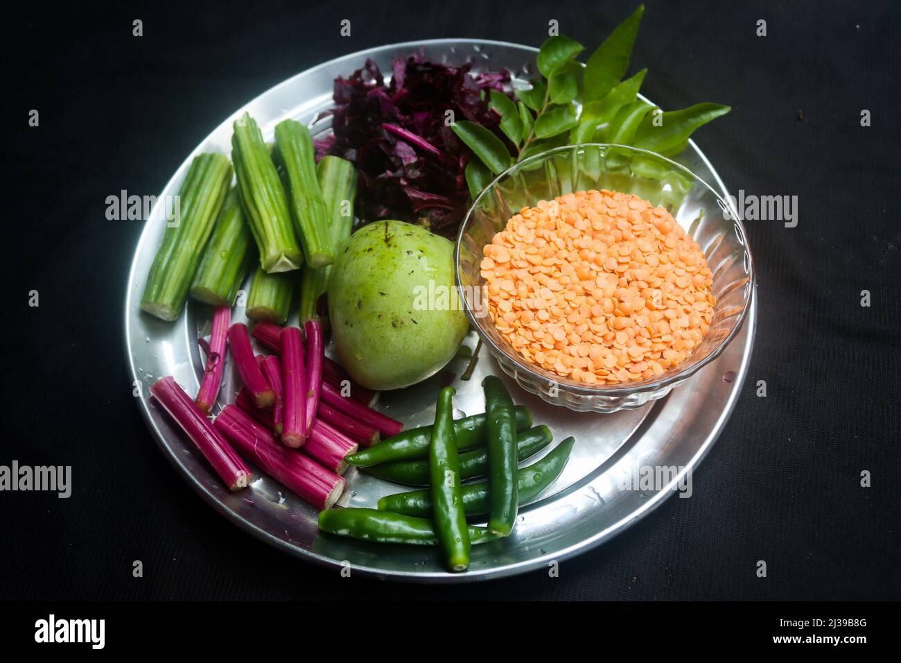 Le immagini verdi masoor dal alamy contengono immagini Foto Stock