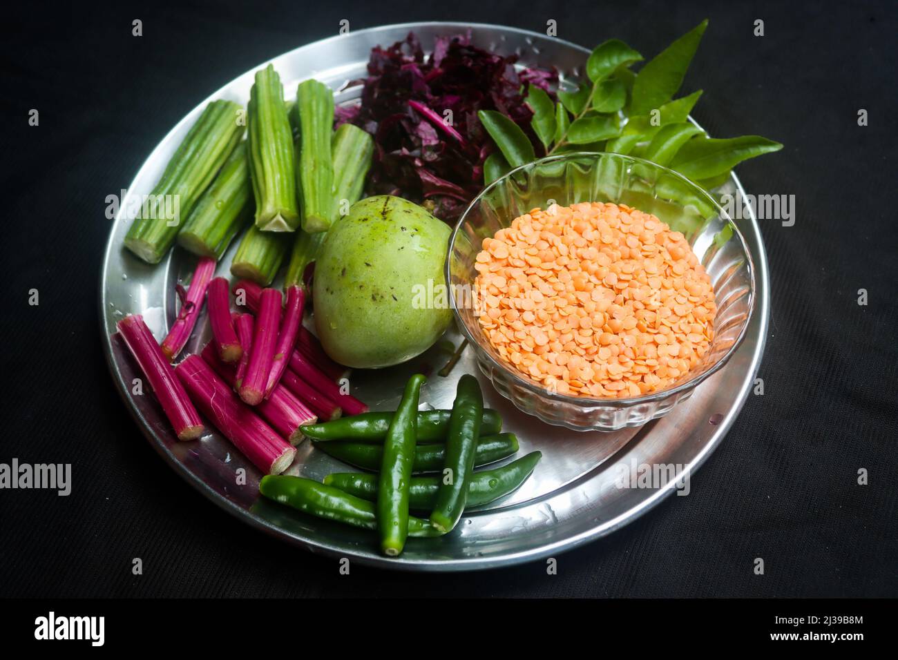 Le immagini verdi masoor dal alamy contengono immagini Foto Stock