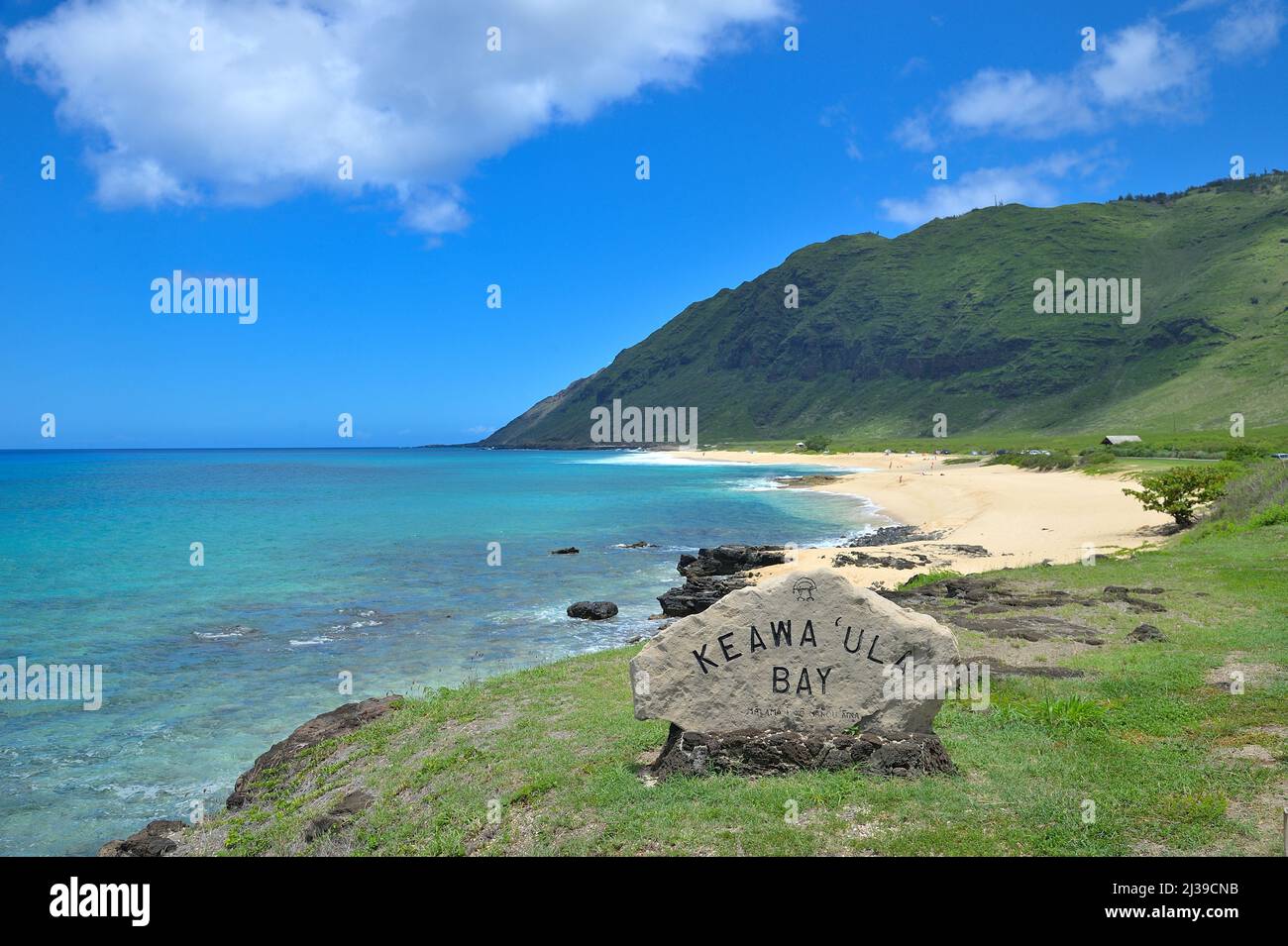 Impressioni panoramiche dal famoso Honolulu, Oahu HI Foto Stock