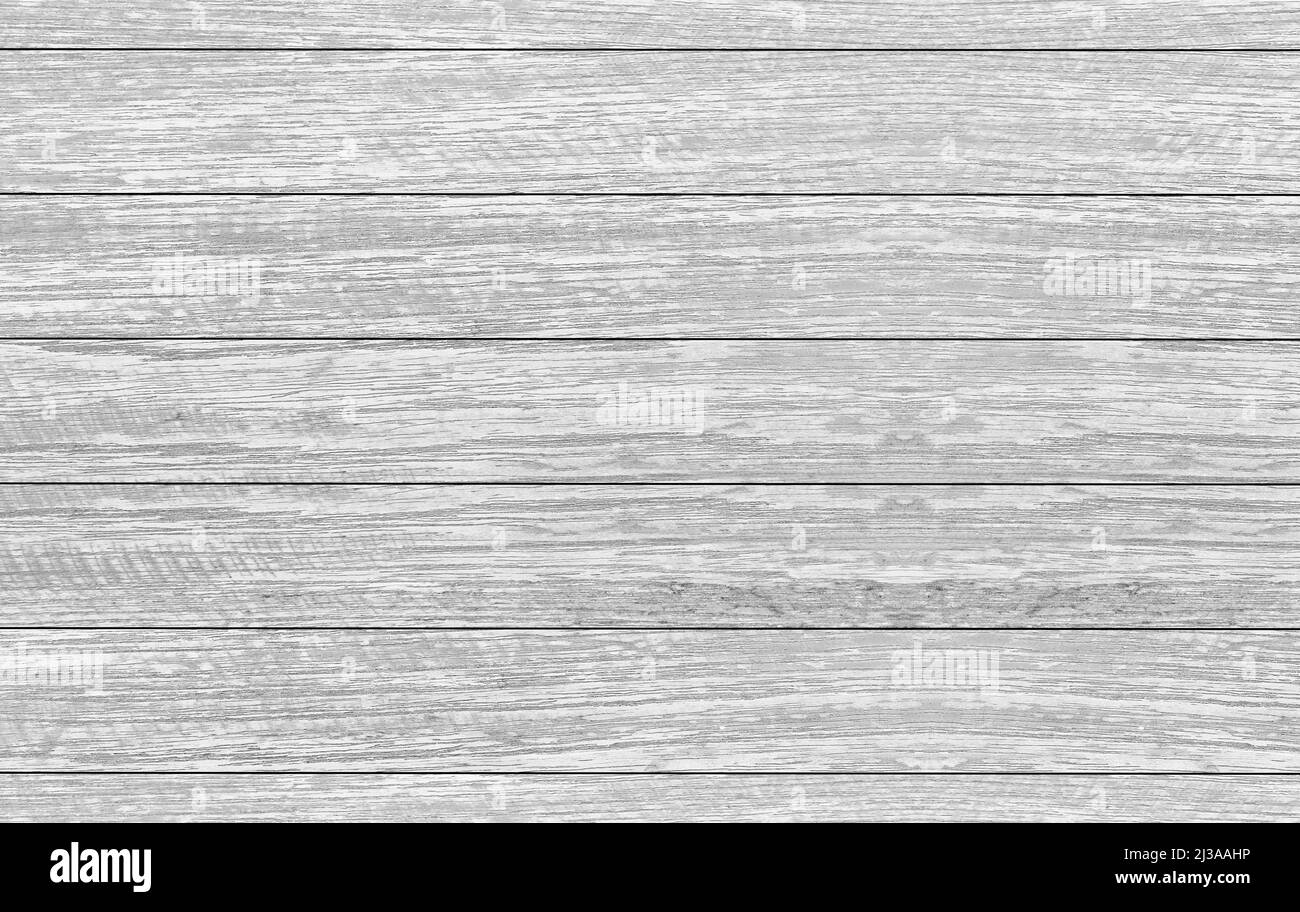 Fondo in legno bianco, tavole bianche per il design nel tuo lavoro. Foto Stock