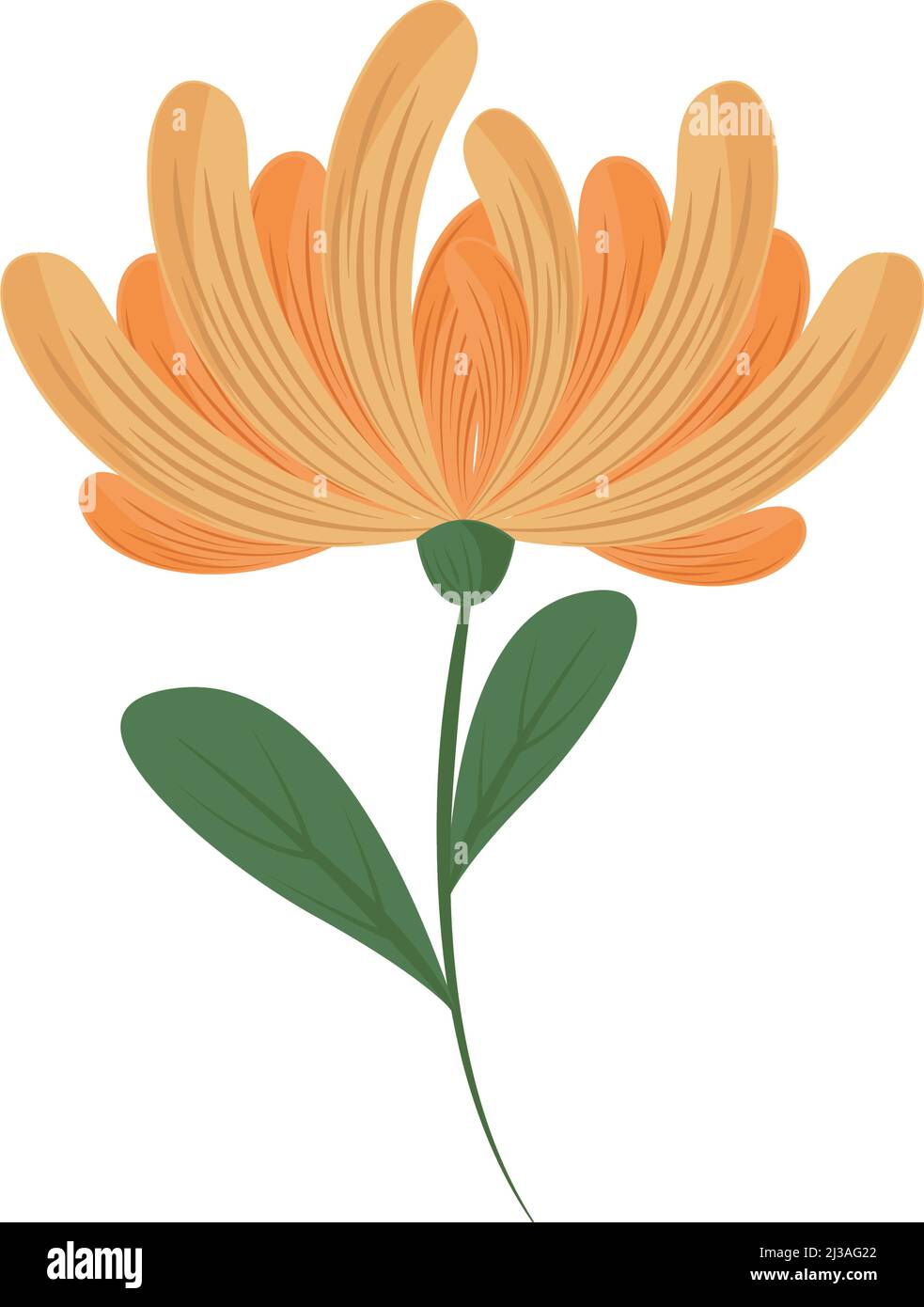 Fiore giallo icona Illustrazione Vettoriale