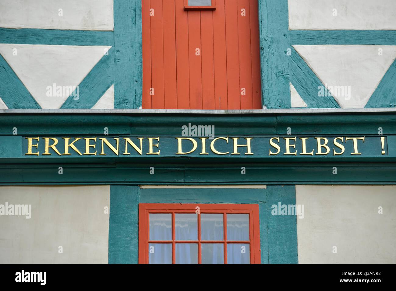 Lodge House Masonic Lodge, Kesslerstrasse, Hildesheim, bassa Sassonia, Germania Foto Stock