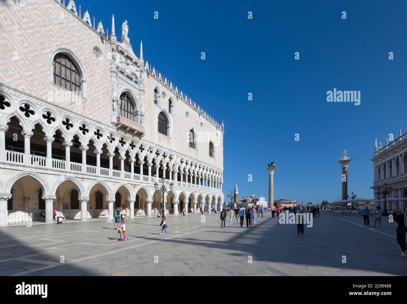 Piazza San Marco e Palazzo Ducale, Venezia, Italia Foto Stock