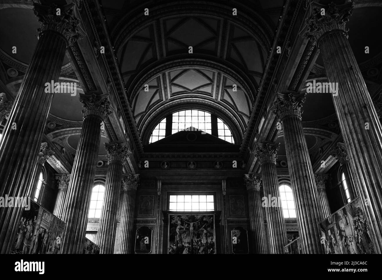 La Cattedrale di Novara (in italiano: Duomo di Novara o Cattedrale di Santa Maria Assunta) è una cattedrale cattolica romana, dedicata all'Assunzione del Vir Foto Stock