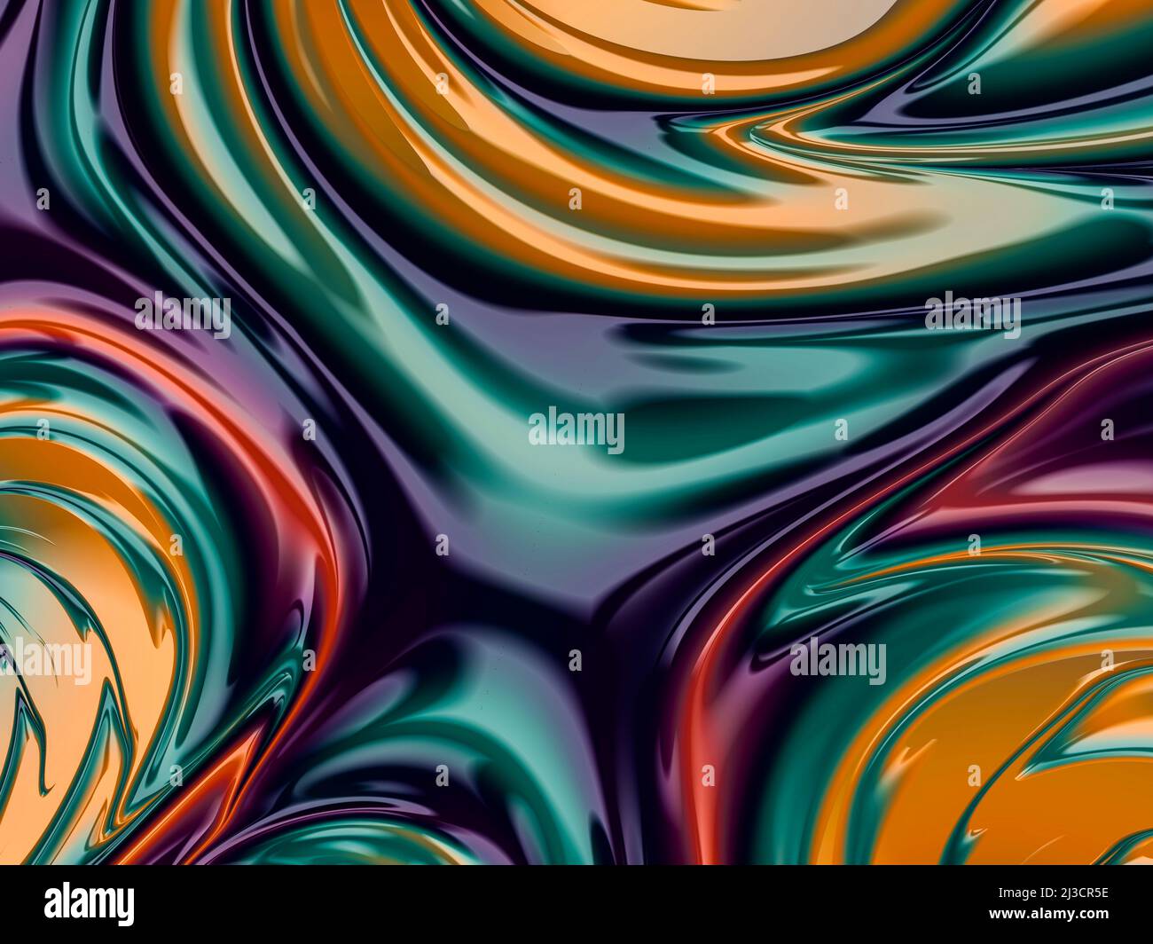 bstract fondo di luce frattale. Mostra sfondo scena vuoto. Foto Stock