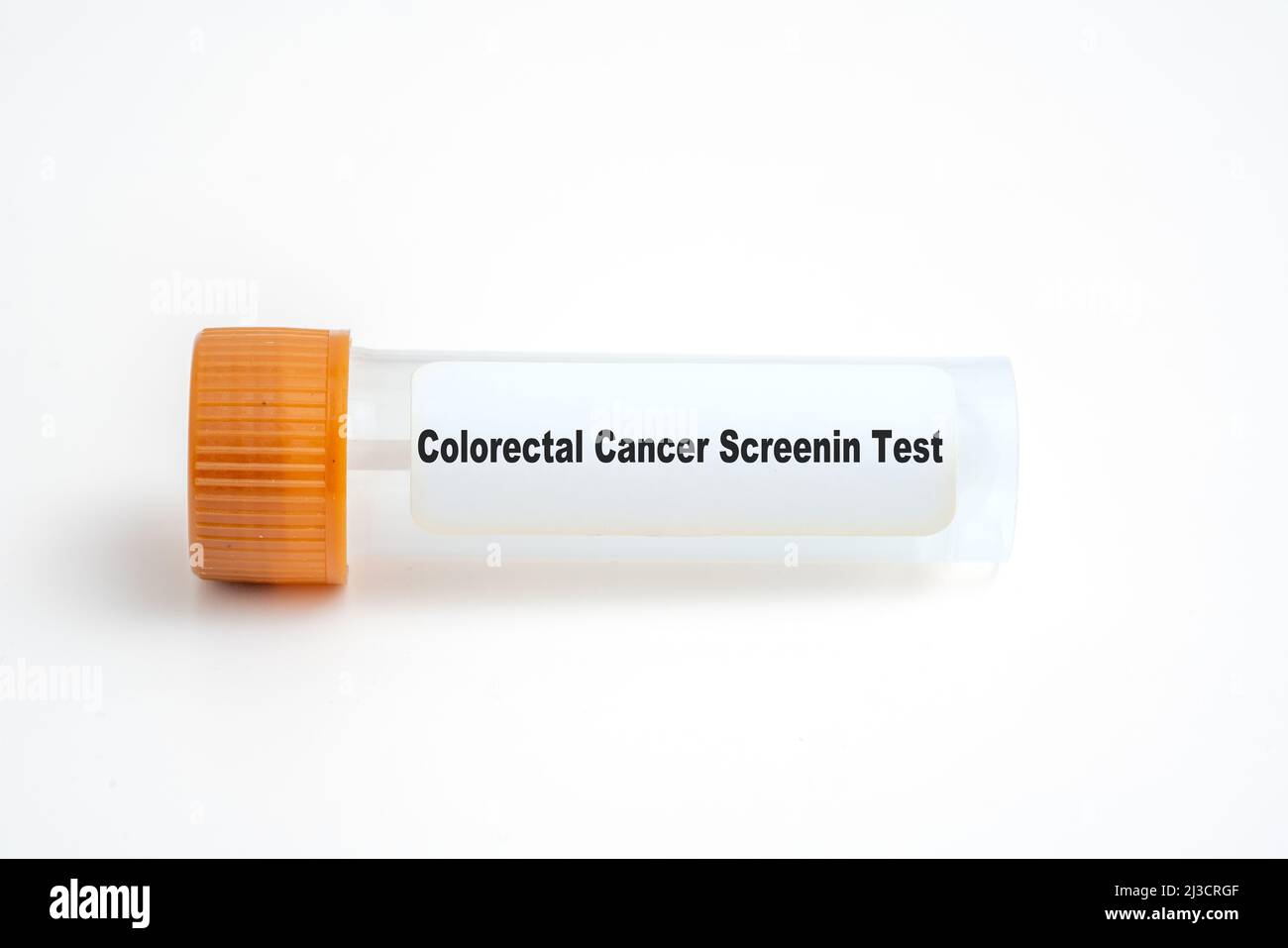 Test screening del cancro colorettale Foto Stock