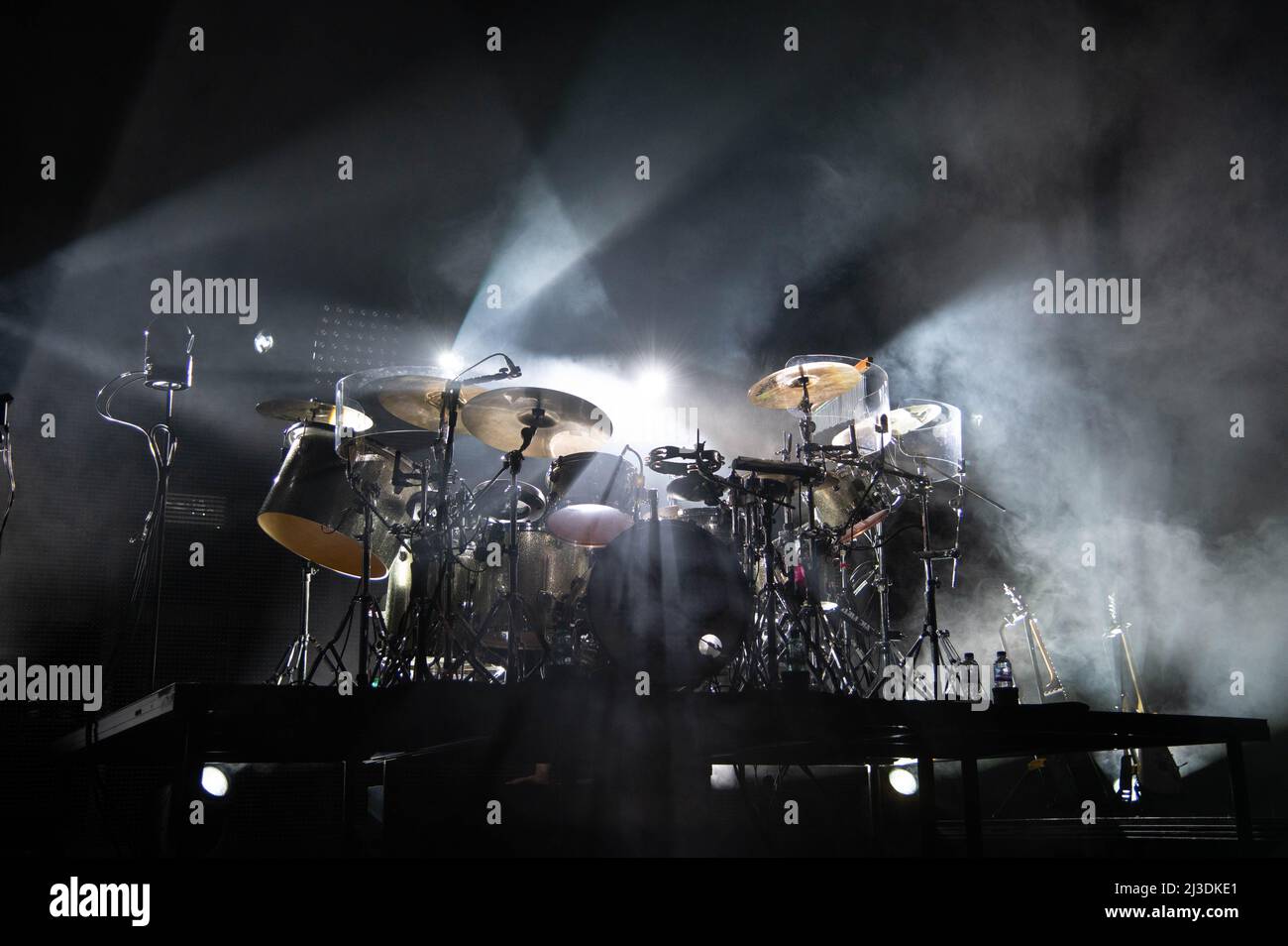 Simple Minds all'OVO Hydro Glasgow 6th aprile 2022 Foto Stock