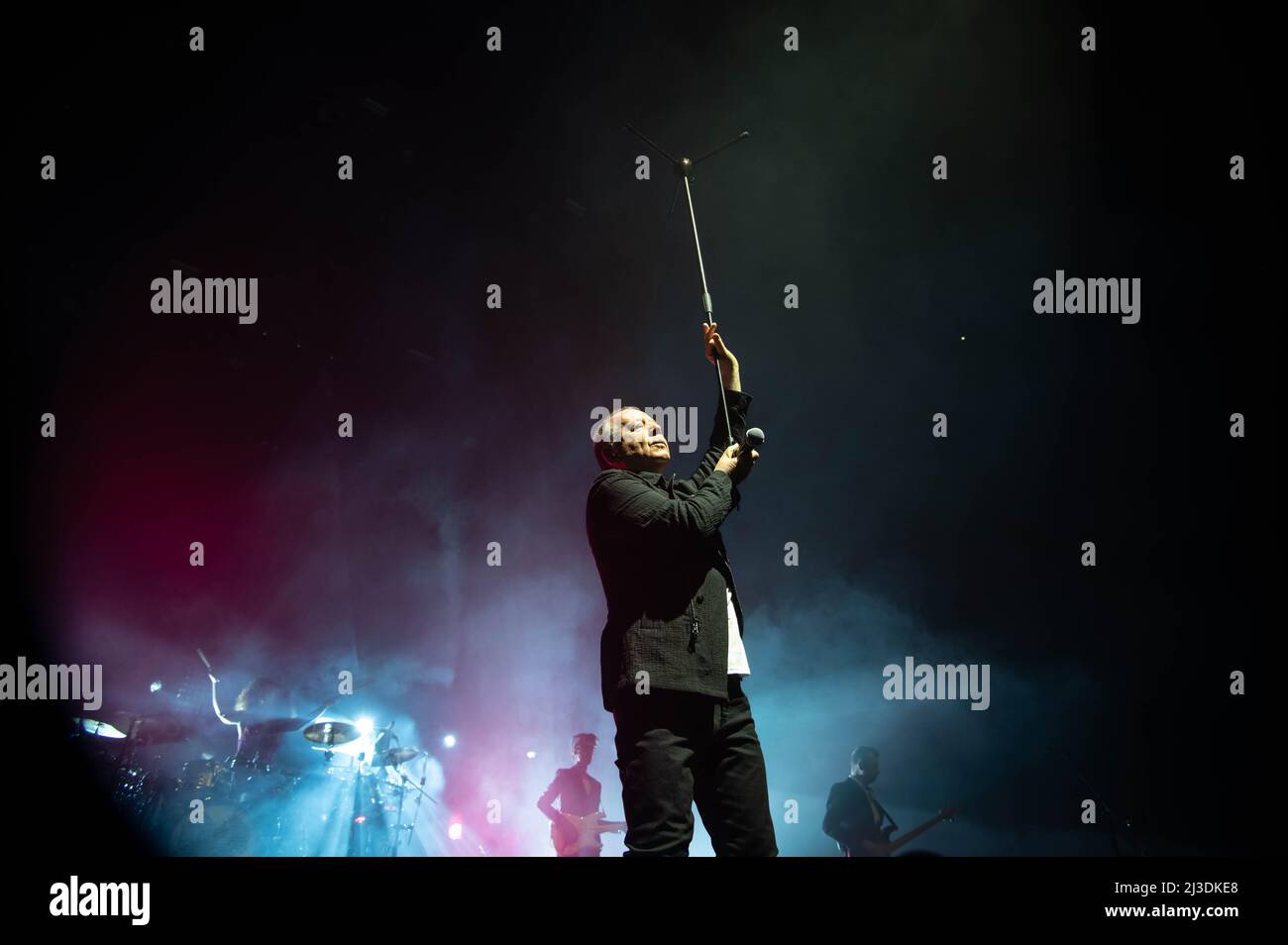Simple Minds all'OVO Hydro Glasgow 6th aprile 2022 Foto Stock