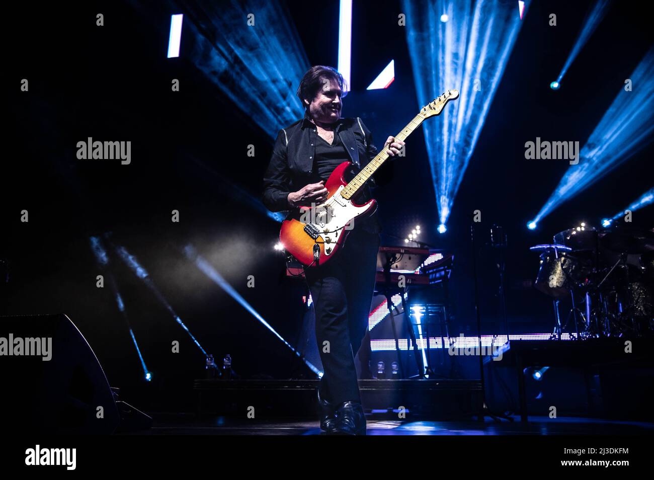 Simple Minds all'OVO Hydro Glasgow 6th aprile 2022 Foto Stock