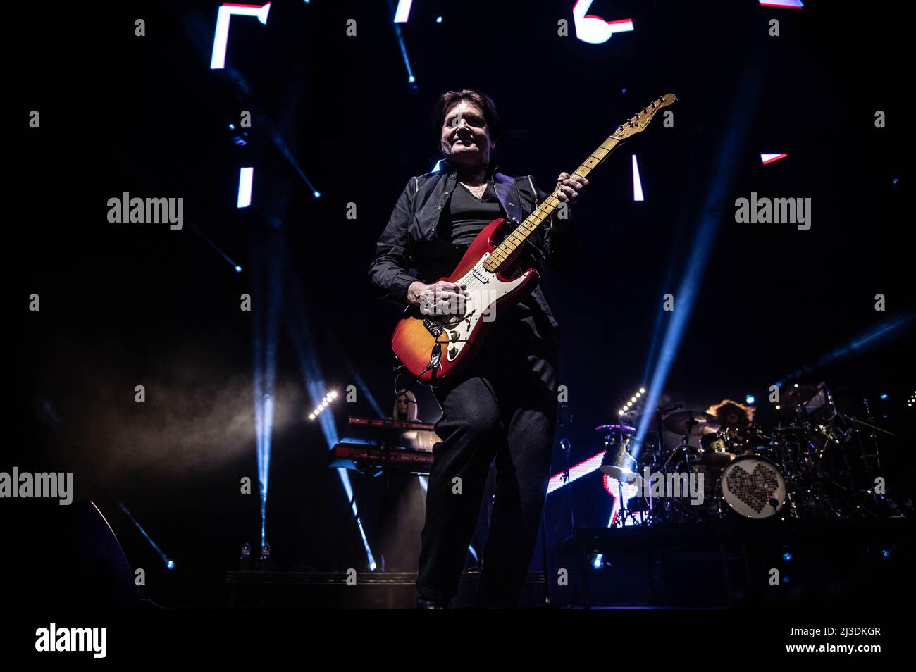 Simple Minds all'OVO Hydro Glasgow 6th aprile 2022 Foto Stock
