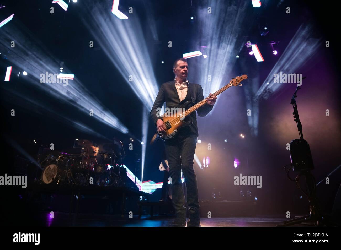 Simple Minds all'OVO Hydro Glasgow 6th aprile 2022 Foto Stock