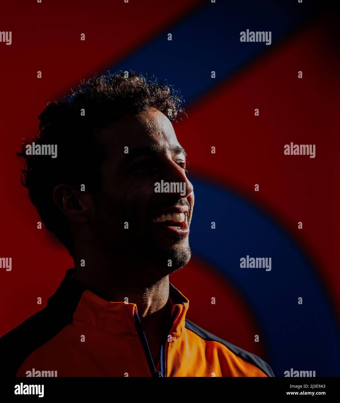 MELBOURNE, AUSTRALIA, circuito Albert Park Grand Prix, 7. Aprile: Daniel Ricciardo (AUS) del team McLaren durante il Gran Premio di Formula uno australiano sul circuito Albert Park Grand Prix 7. Aprile, 2022. Foto Stock