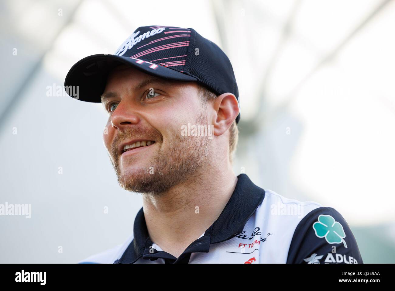 MELBOURNE, AUSTRALIA, circuito Albert Park Grand Prix, 7. Aprile: Valtteri Bottas (fin) del team Alfa Romeo durante il Gran Premio di Formula uno australiano sul circuito Albert Park Grand Prix 7. Aprile, 2022. Foto Stock