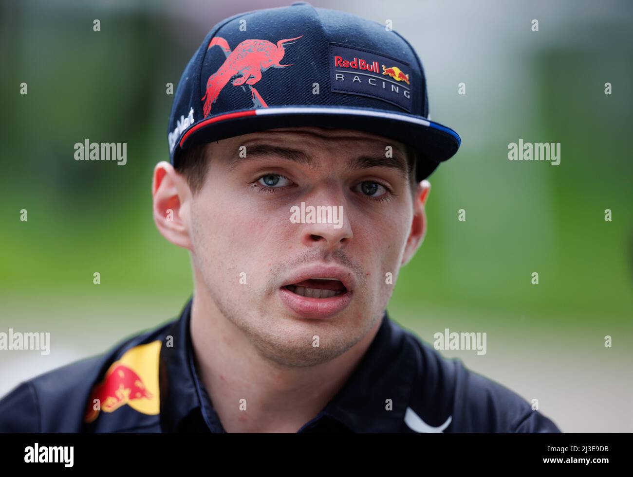 MELBOURNE, AUSTRALIA, circuito Albert Park Grand Prix, 7. Aprile: Max Verstappen (NED) del team Red Bull durante il Gran Premio di Formula uno australiano sul circuito Albert Park Grand Prix 7. Aprile, 2022. Foto Stock