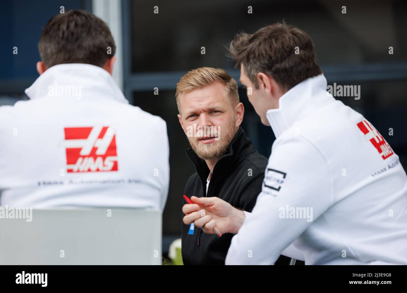 MELBOURNE, AUSTRALIA, circuito Albert Park Grand Prix, 7. Aprile: Kevin Magnussen (DEN) del team Haas durante il Gran Premio di Formula uno australiano al circuito Albert Park Grand Prix su 7. Aprile, 2022. Foto Stock