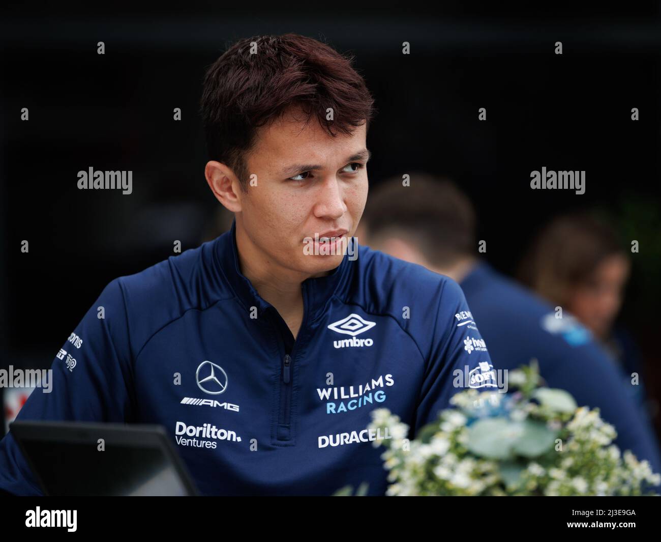 MELBOURNE, AUSTRALIA, circuito Albert Park Grand Prix, 7. Aprile: Alexander Albon (THA) del team Williams durante il Gran Premio di Formula uno australiano al circuito Albert Park Grand Prix su 7. Aprile, 2022. Foto Stock