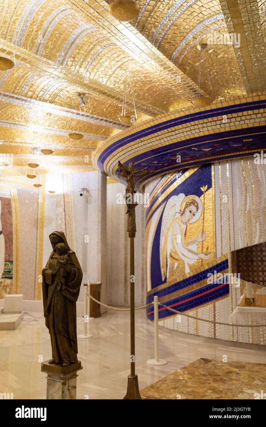 Santuario di San Pio (padre pio) di Pietrelcina, san giovanni rotondo, Italia Foto Stock