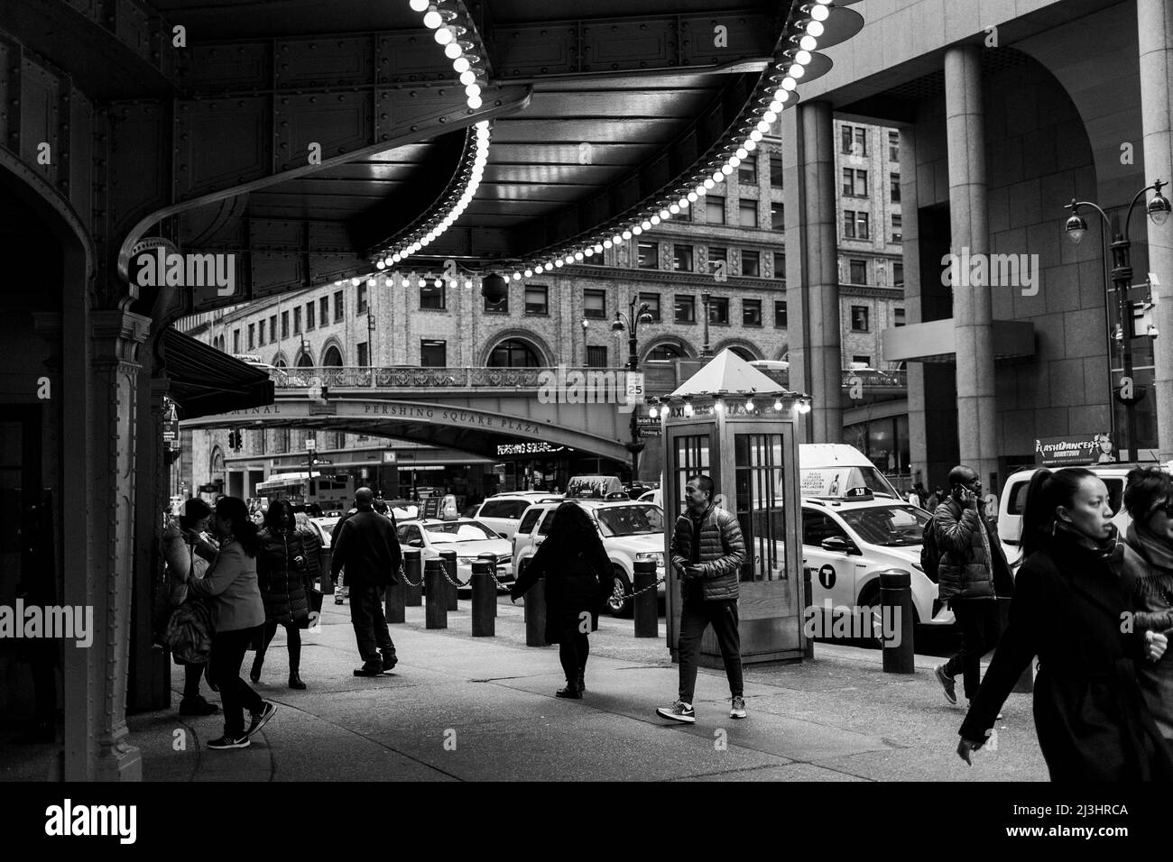 Grand Central, New York City, NY, USA, fuori dal Grand Central Terminal, New York City, NY, USA, Foto Stock