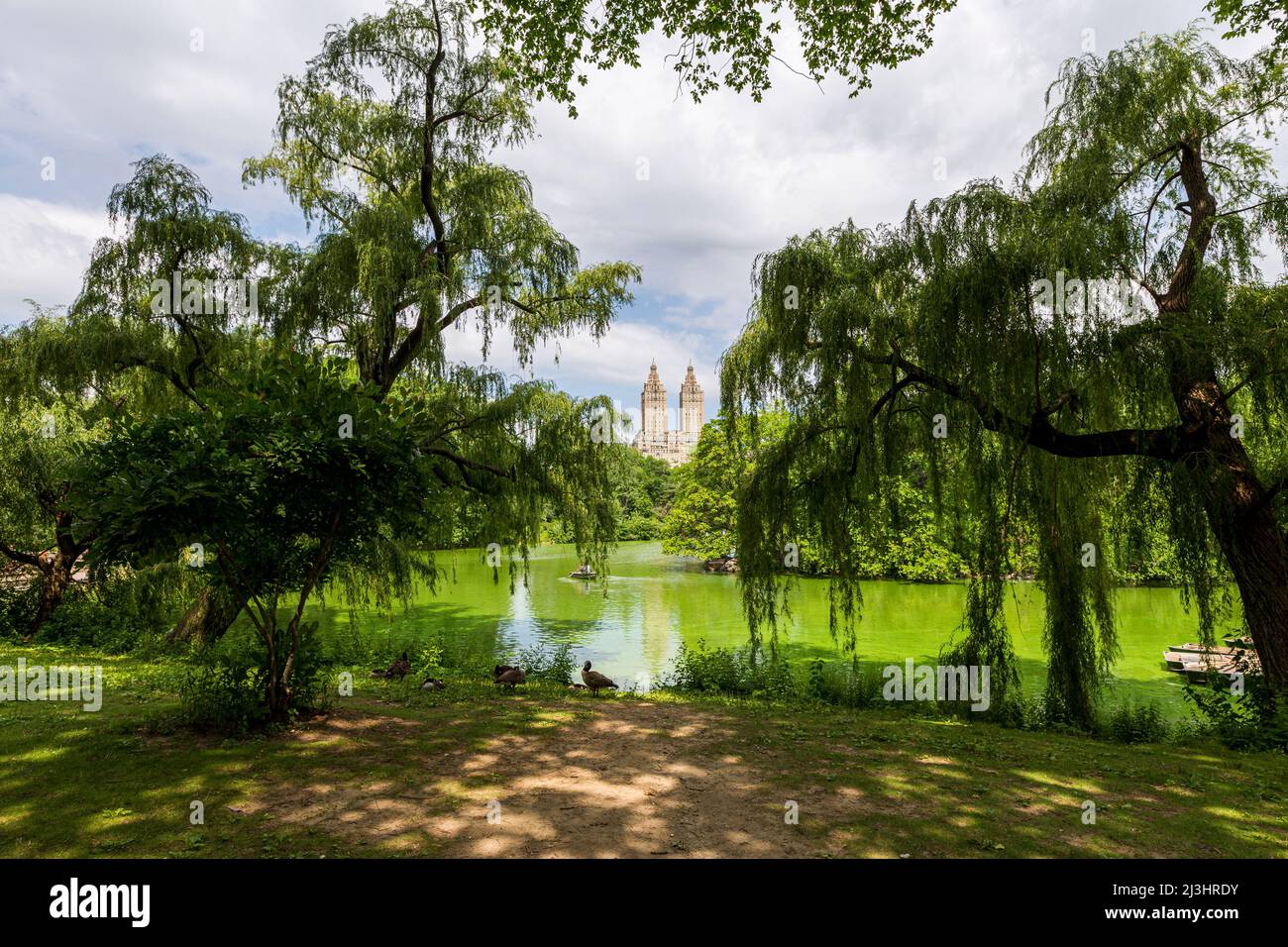 Central Park West, quartiere storico, New York City, NY, USA, Foto Stock