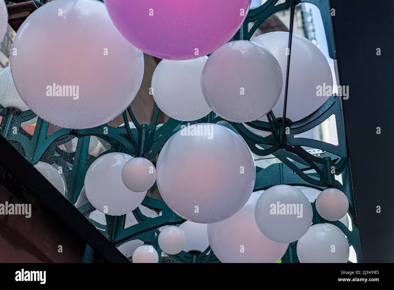 Theatre District, New York City, NY, USA, Balloons Foto Stock