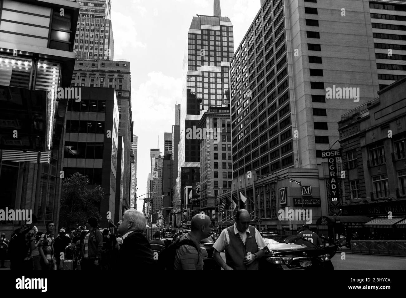 Midtown West, New York City, NY, USA, Times Square Foto Stock