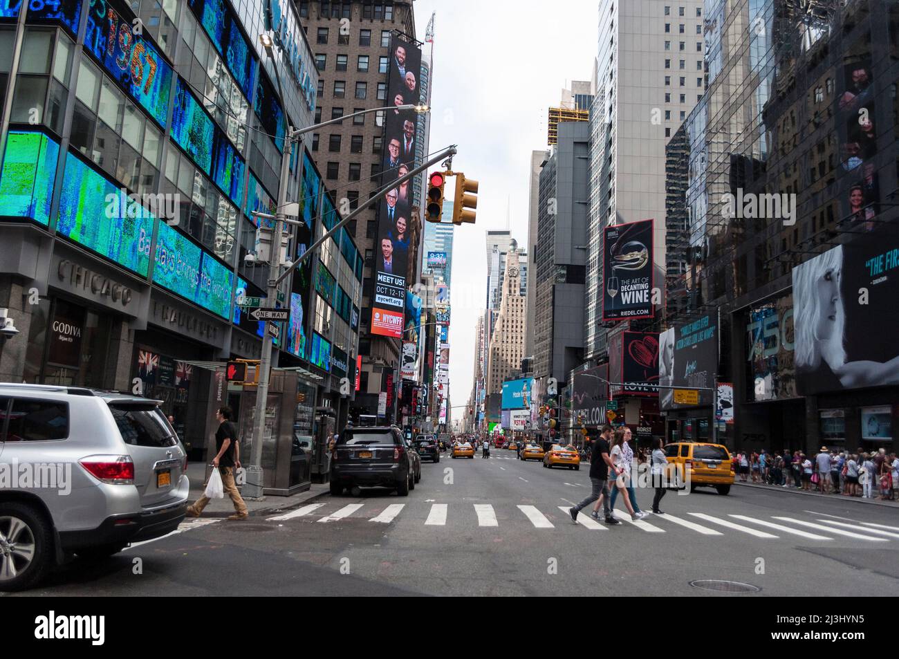 47-50 STS-ROCKEFELLER CTR, New York City, NY, USA, Street Scene Foto Stock