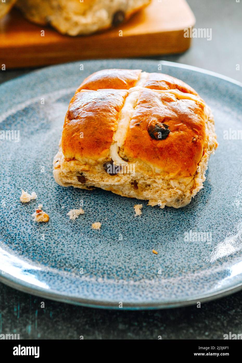 Hot Cross Buns per Pasqua Foto Stock
